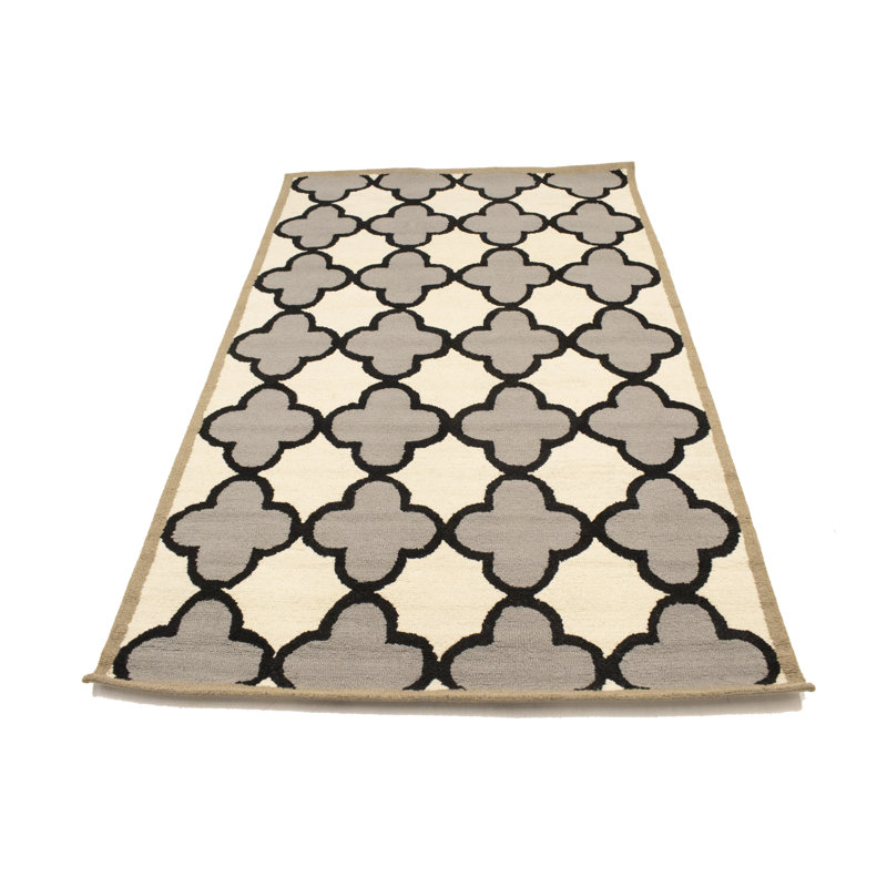 Wool Geometric Indoor Rug
