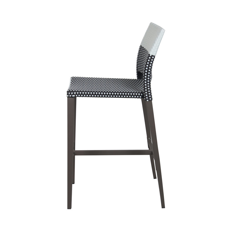 Chaise d'appoint empilable Chloe, Espresso