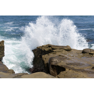 Waves Crashing by Dmfoss - Wrapped Canvas Print