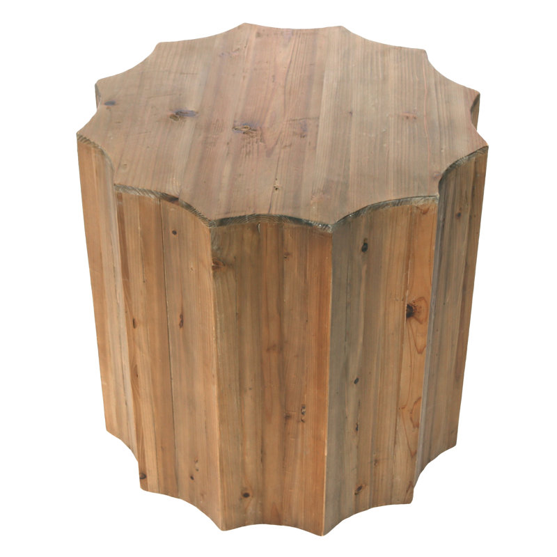 Modica Solid Wood End Table