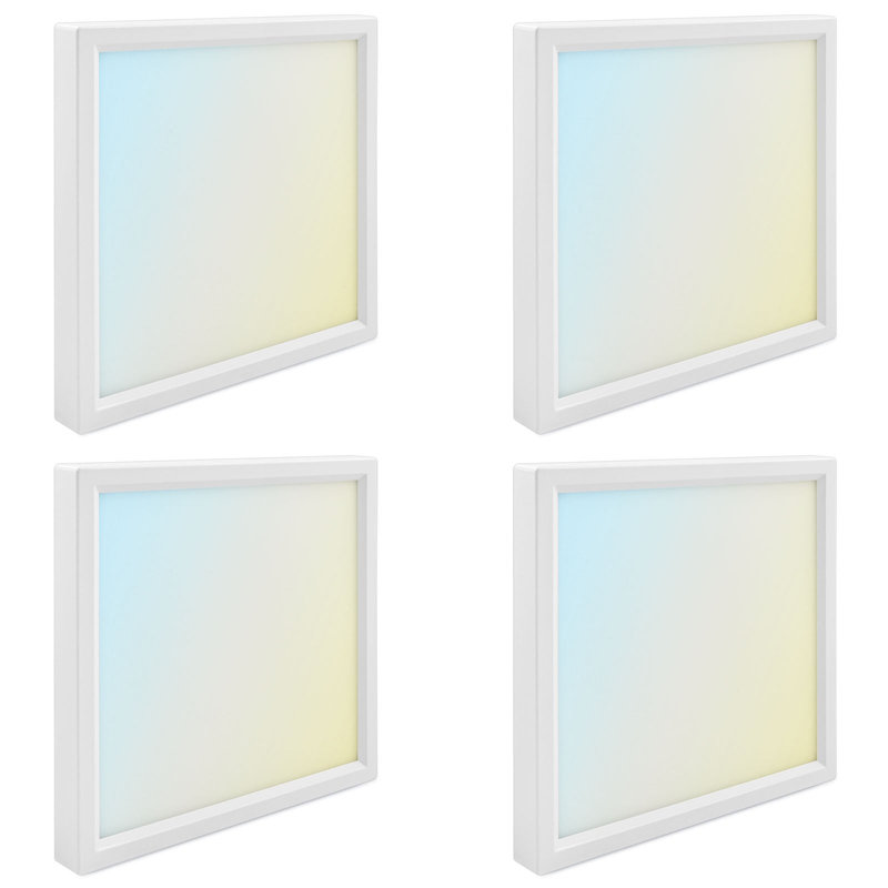 LED Flush Mount, White
