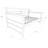 Braunste Twin MDF Wood Daybed with Mattress-219844764