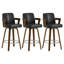 Tabouret de bar pivotant 29,5 po Mid-Century-1820228887-1839930460