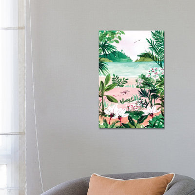 Seaside Meadow by Sabina Fenn - Painting on Canvas