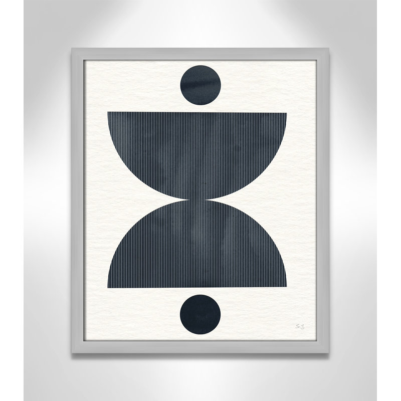 Eclipse II by Susan Jill, Matte Silver Framed, 19" H x 16" W x 0.75" D