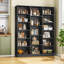Grande bibliothèque en bois à 6 niveaux H 74 po x l 59 po Wakil-1365001774