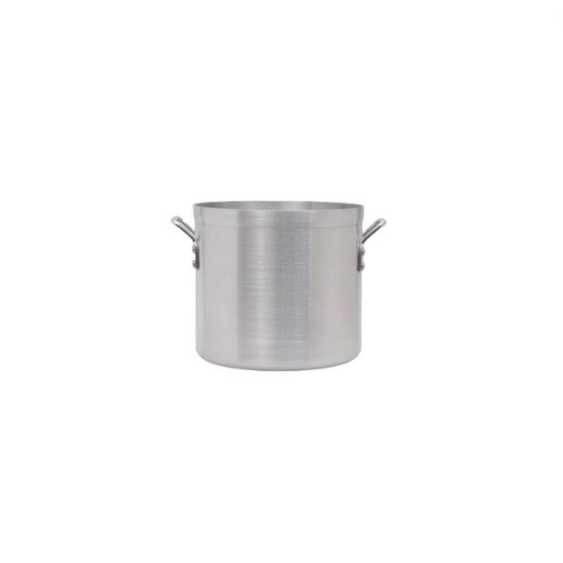 Tuxton Aluminum Stock Pot, 24 Quarts, 11.38" H x 13" W x 13" D