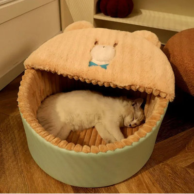 Gahanna Leather Pet Bed