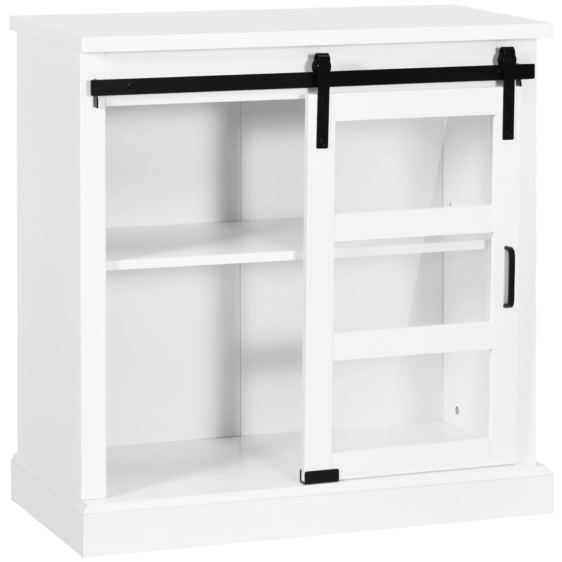 Buffet de 31,9 po de largeur Tyshauna, Blanc