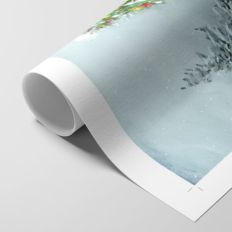 Under the Tree - Impression sur toile seulement - NON-CADRE, H 18 po x l 12 po