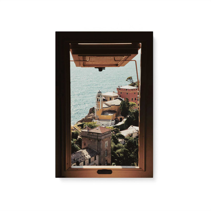 «Window to the Sea», reproduction sur toile roulée, H 18 po x l 12 po x P 1,25 po, Toile tendue