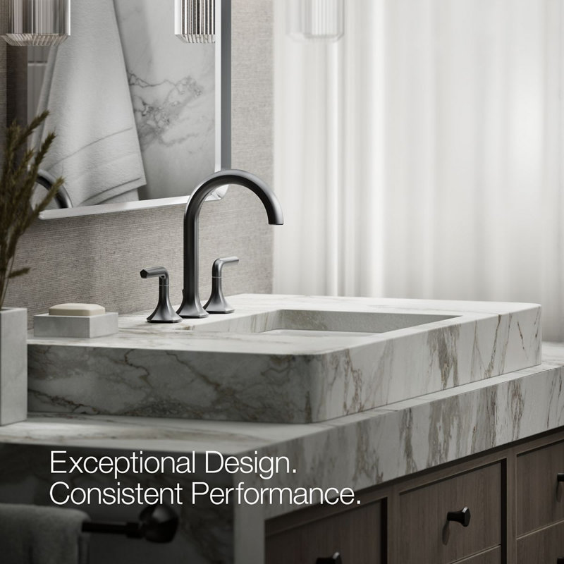 Occasion Single Hole Bathroom Faucet, Matte Black