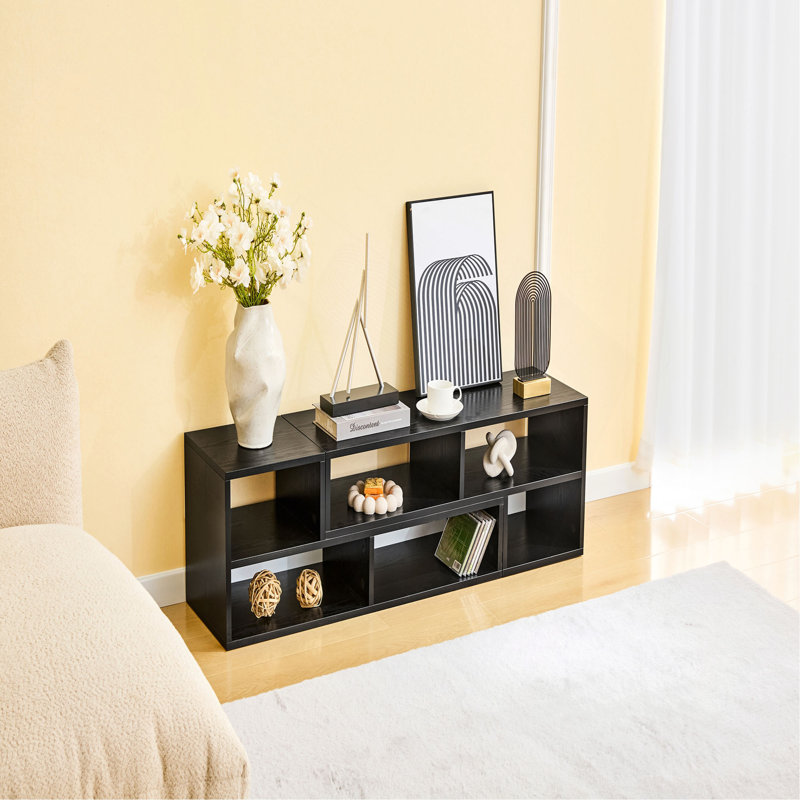Meuble télé réglable réglable pour meuble télé, centre de divertissement moderne avec plusieurs compartiments, tablette multimédia Freestyle pour la chambre à coucher du salon