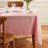 Narrow Stripe - 100% Pure Linen Tablecloth-96228263-128768535-110843061