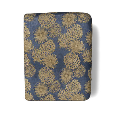 The Met x Ann Gish Chrysanthemum Viscose Throw