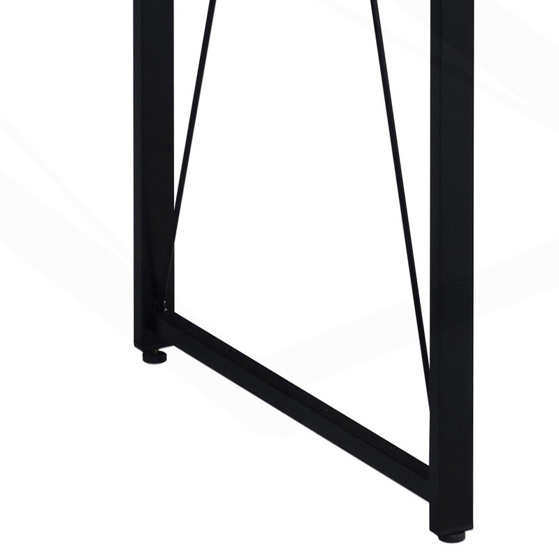 Bureau d'écriture 35,5 "avec base en métal