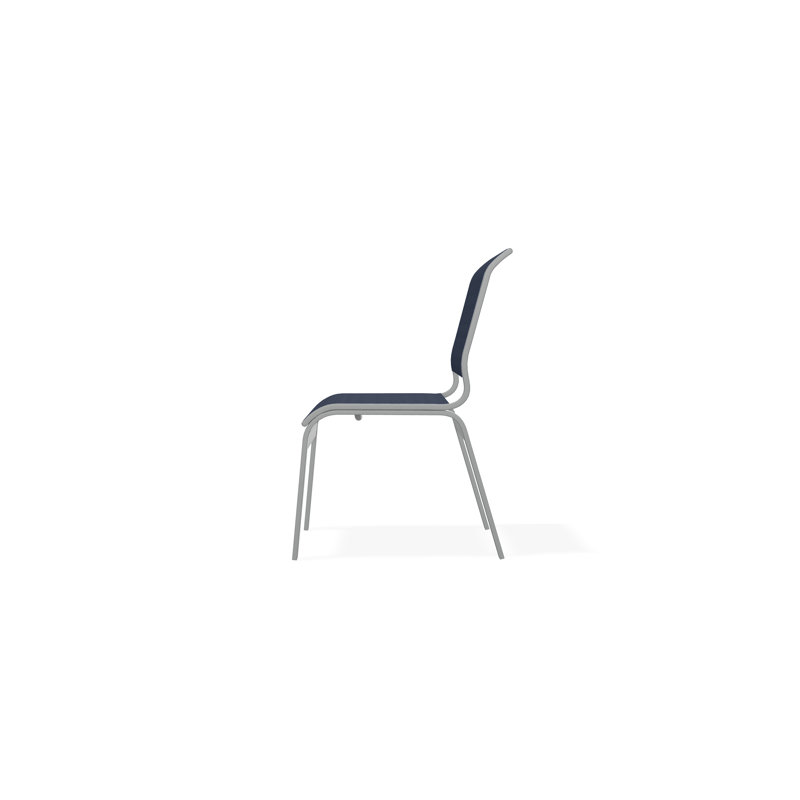 Aruba II Outdoor Dining Chair, Graphite, Mavi