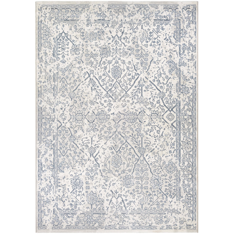 Tapis performance bleu ardoise Ouzts