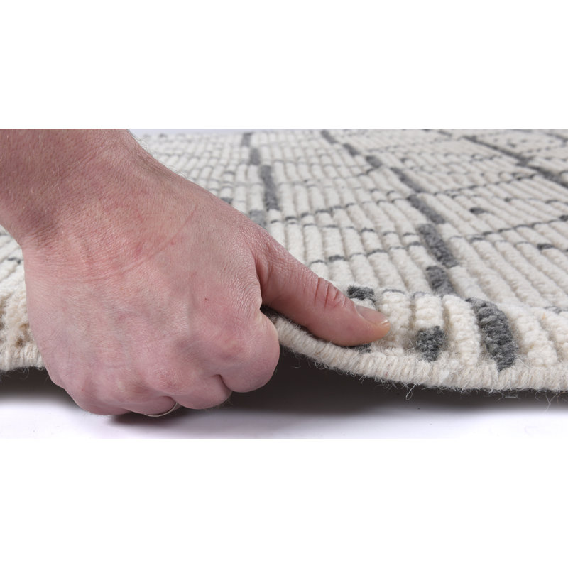 Vintage Geometric Hand Woven Area Rug, Rectangular 140 x 200cm