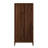 Anjalika Chevron Glass Door China Cabinet with Wine Bottle Storage-618693235