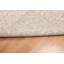 Tapis de zone en laine beige/gris 6 pi x 9 pi one-of-kind à la main noué la Hassler