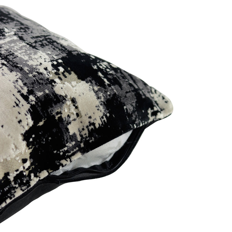 Housse de coussin Compass, Noir