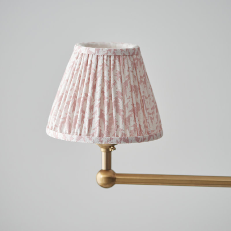 Santiago 4 - Light Shaded Chandelier, Pink