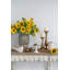 Vase en terre cuite 8,7 x 8,7 x 15,7 po avec fini vert vieilli
