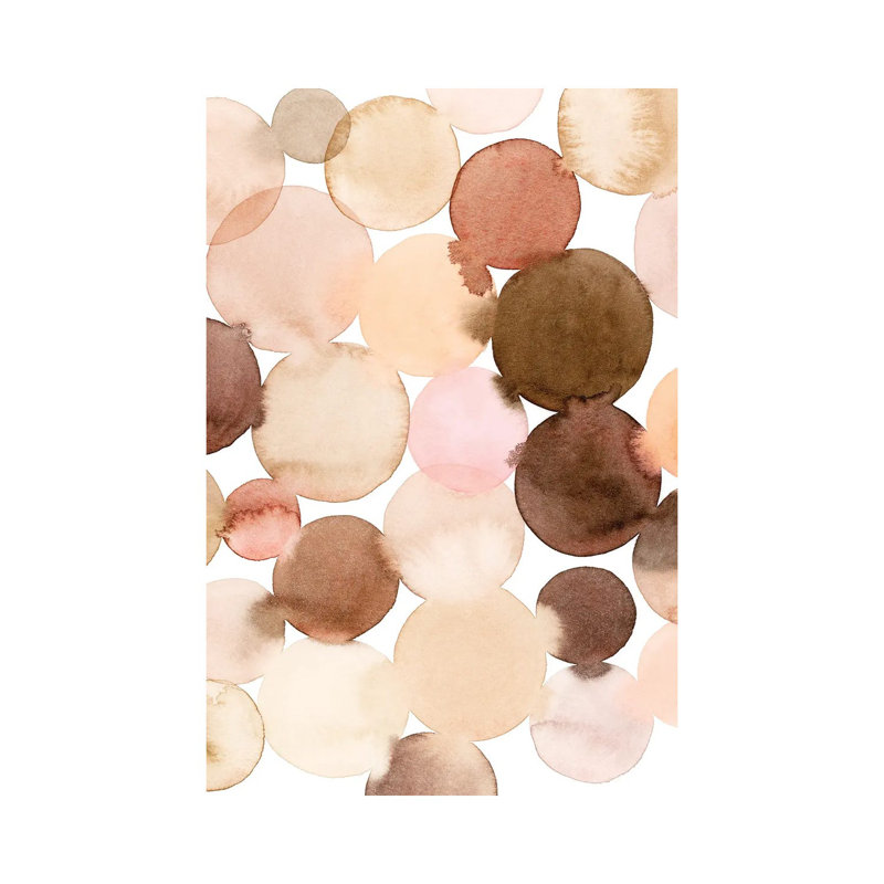 Speckled Clay I by Grace Popp - Wrapped Canvas Painting, 66.04 cm H x 45.72 cm W