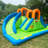 Inflatable Island Bounce House