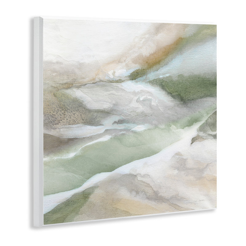 Serene Misty Landscape, plaque murale, design par Carol Robinson
