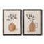 La Planta I - ensemble de 2 reproductions d'art sur toiles-380585533-380585528