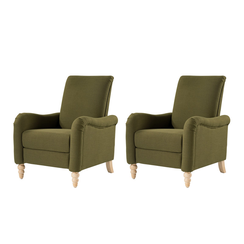 Fauteuil inclinable Bhandary, Vert olive