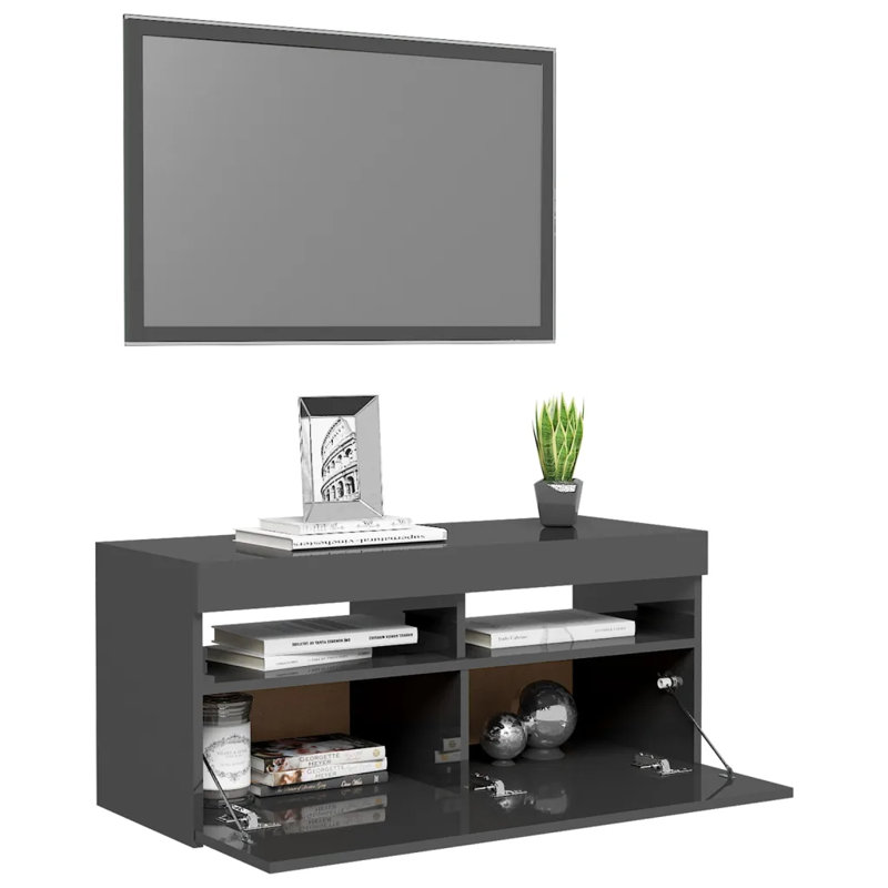 Madline Unfinished TV Stand, Artisan Oak, 90cm