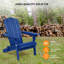 Chaise Adirondack pliante en bois massif Noyes-1085078640