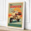 The Scooter Retro - Wrapped Canvas-472920897-472920902