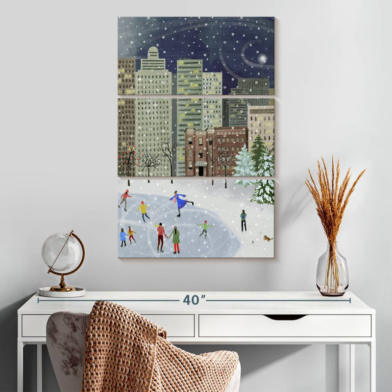 Lelend Christmas In The City II, H 32 po x l 20 po