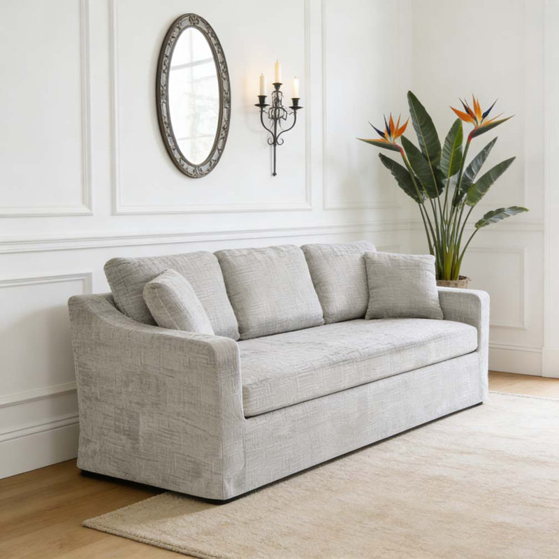 Canapé 83,8 po, Gris