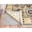 Tapis ivoire en laine New Age 3 pi 10 po x 6 pi Xavery One-of-a-Kind
