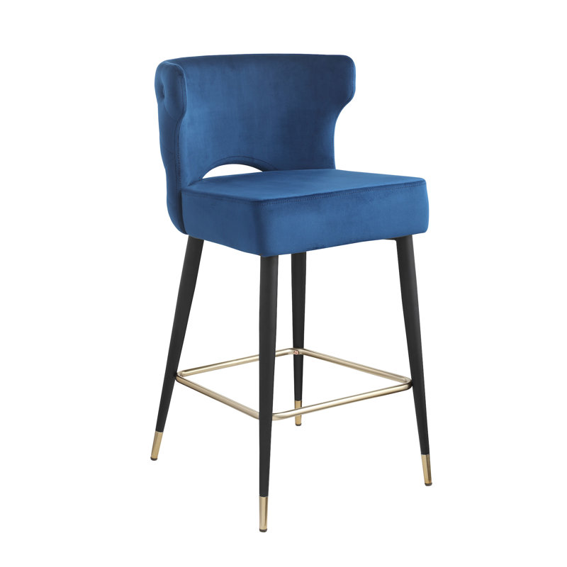 Tabouret de bar 28 po Jeannina, Bleu, 1