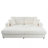 86"W Corduroy Upholstered Cloud Sleeper Sofa Bed Glauser Deep Seat Oversized Chaise Lounge Indoor-1399231779