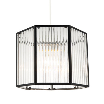 26cm Glass Round Pendant Shade