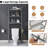 Nurdan Freestanding Over the Toilet Storage-2089962054