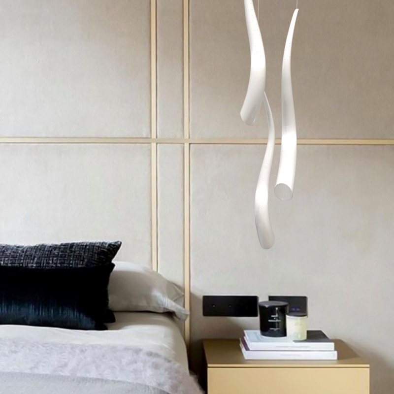 Luminaires suspendus Cornetto 3, Blanc