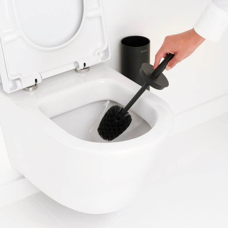 Brabantia Mindset Toilet Brush and Holder, Black