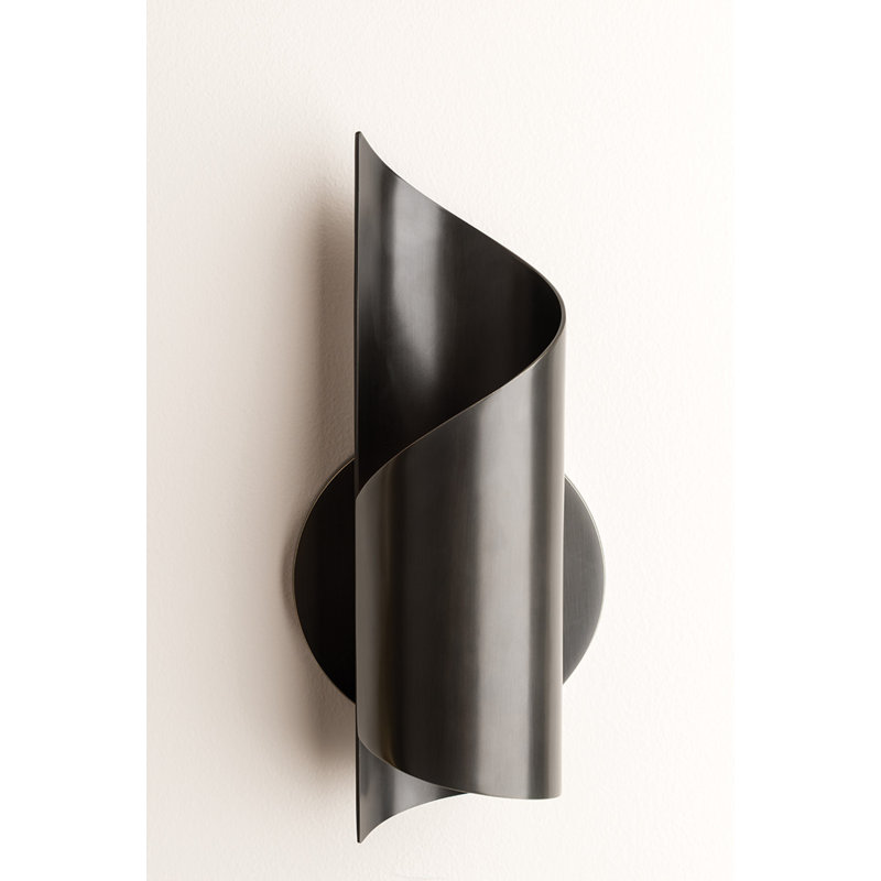 Old Bronze Dimmable Direct Wired Electric Wall Sconce