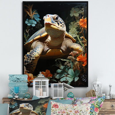 " Turtle Tranquillity In The Ocean I "