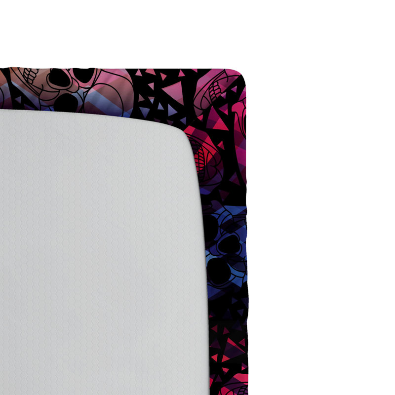 Multicolore drap-housse Ambesonne Halloween, Twin Sheet Set