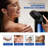 London Sunshine Filtered Shower Head With Handheld Kit - High Pressure 3-spray Modes & Carbon Filtration System, Includes Hose (black)