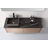 Jasmine 60'' Natural Veneer Plywood Single Bathroom Vanity with Engineered Stone Top-1483617861